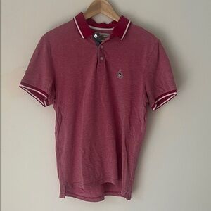 Original Penguin Pink Polo Shirt with Classic Design
